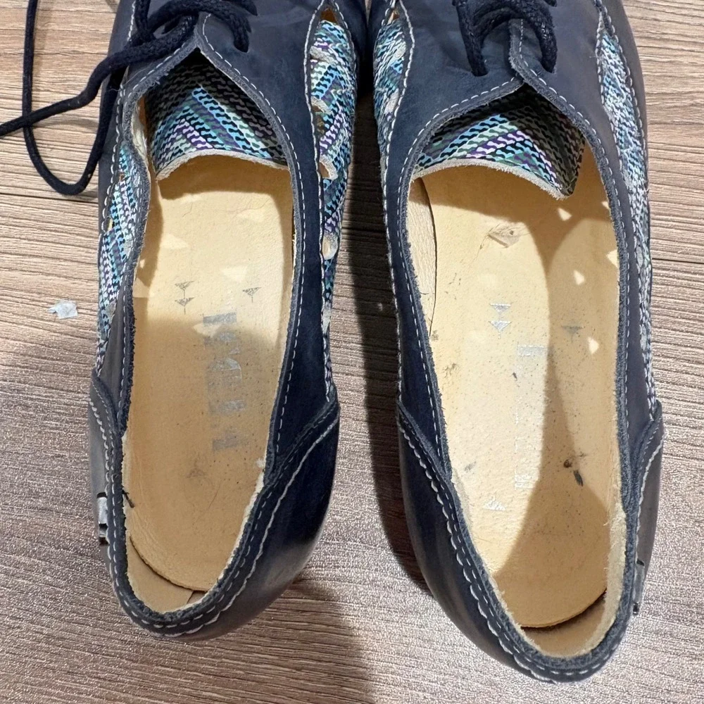 Fidji leather oxfords